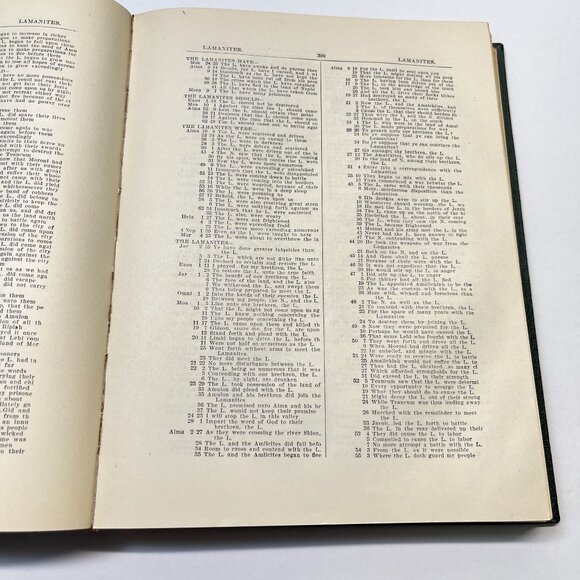 A Complete Concordance of the Book of Mormon Elder George Reynolds 1900 1st Ed - Picture 12 of 16